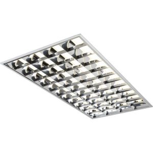 Knightsbridge 230V IP20 4x36W T8 HF CAT2 Modular Fluorescent Fitting 600x1200mm
