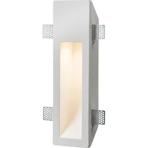 230V GU10 35W Recessed Rectangular Plaster Wall Light