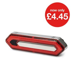 Amtech High performance USB rechargeable rear bike light