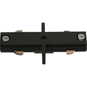 230V Track In-Line Connector - Black