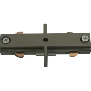 230V Track In-line Connector - Satin Nickel