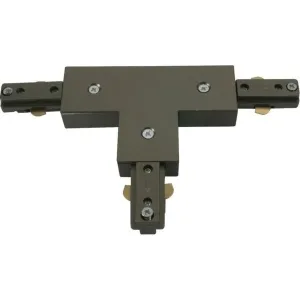 230V Track T-Connector - Satin Nickel