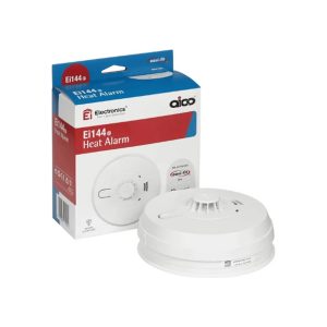 Aico Ei144e Easi-fit Heat Alarm 230V + 9V Alkaline Battery Back-up
