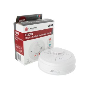Aico Mains Powered Multi-Sensor Heat & Carbon Monoxide Alarm, White