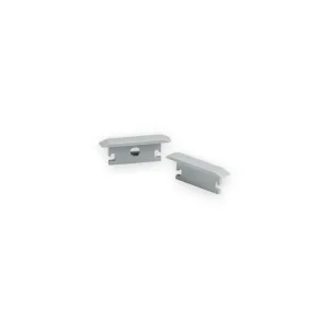 Aluminium Floor Recessed Profile End Caps