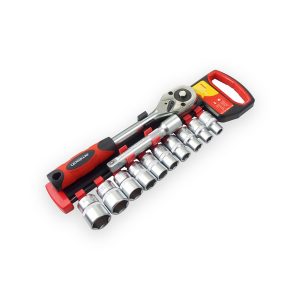 Amtech 1/2" drive metric socket set – 12 Piece