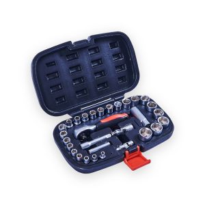 Amtech 1/4" and 3/8" socket set – 30 Piece