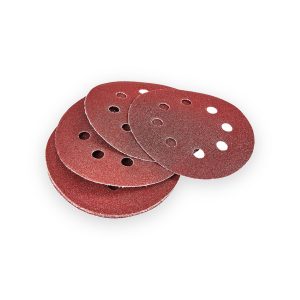 Amtech 10 x P120 grit circular sanding sheets (115mm diameter)