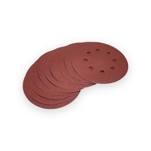 Amtech 10 x P240 grit circular sanding sheets (125mm diameter)