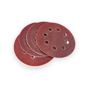 Amtech 10 x P60 grit circular sanding sheets (115mm diameter)
