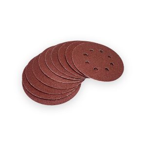 Amtech 10 x P60 grit circular sanding sheets (125mm diameter)