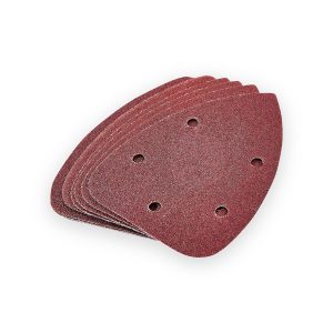 Amtech 10 x P80 grit delta sanding sheets (150mm x 150mm x 100mm)