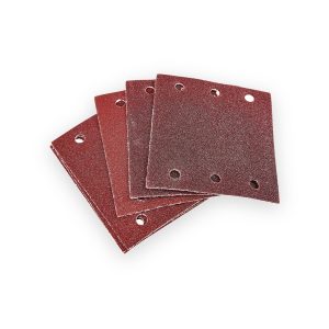 Amtech 10 x P80 grit square sanding sheets (110mm x 100mm)