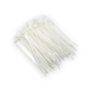 Amtech 100 Tie wraps (100mm x 2.5mm) - white