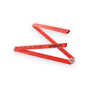 Amtech 100cm Folding plastic rule