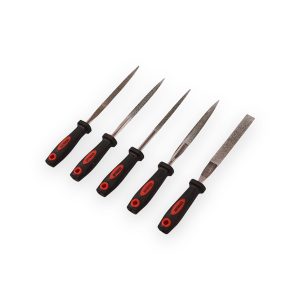 Amtech 100mm 4" Diamond File Set – 5 Piece