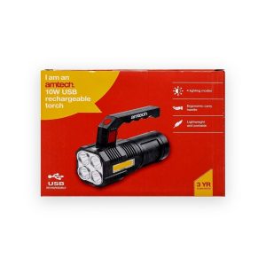 Amtech 10W USB Rechargeable Torch