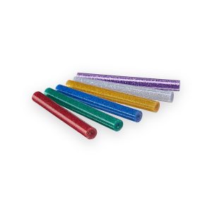Amtech 11mm x 100mm Colourful glitter hot melt glue gun sticks () – Pack of 30