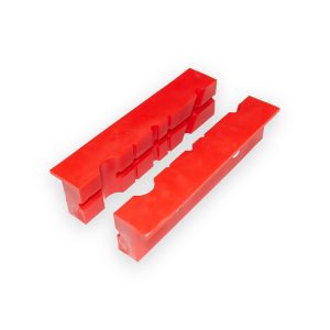 Amtech 140mm Non-marking magnetic vice jaw protectors