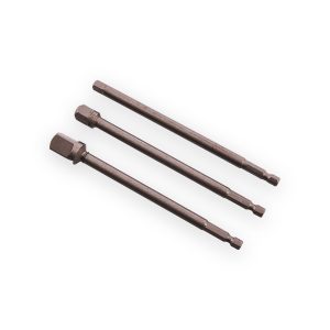 Amtech 150mm 1/4" hex extension adapter set – 3 Piece