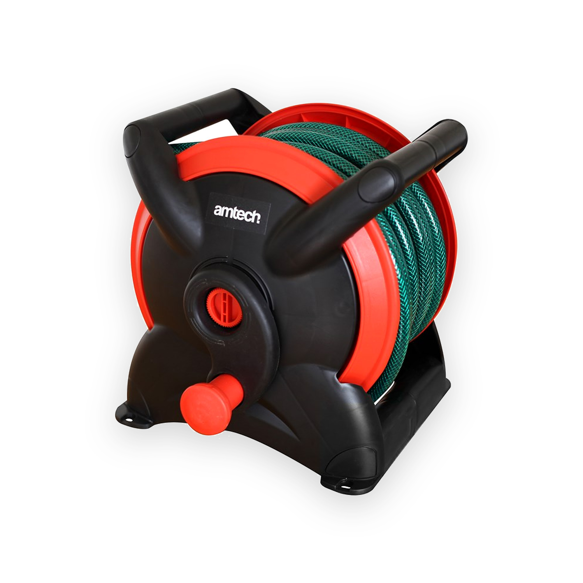 amtech-15m-garden-hose-reel-with-adaptor-set-5032759043248 Amtech 15m Garden hose reel with adaptor set