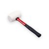 Amtech 16oz (450g) White Rubber Mallet With Fibreglass Shaft