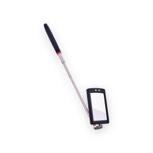 Amtech 2 LED telescopic inspection mirror