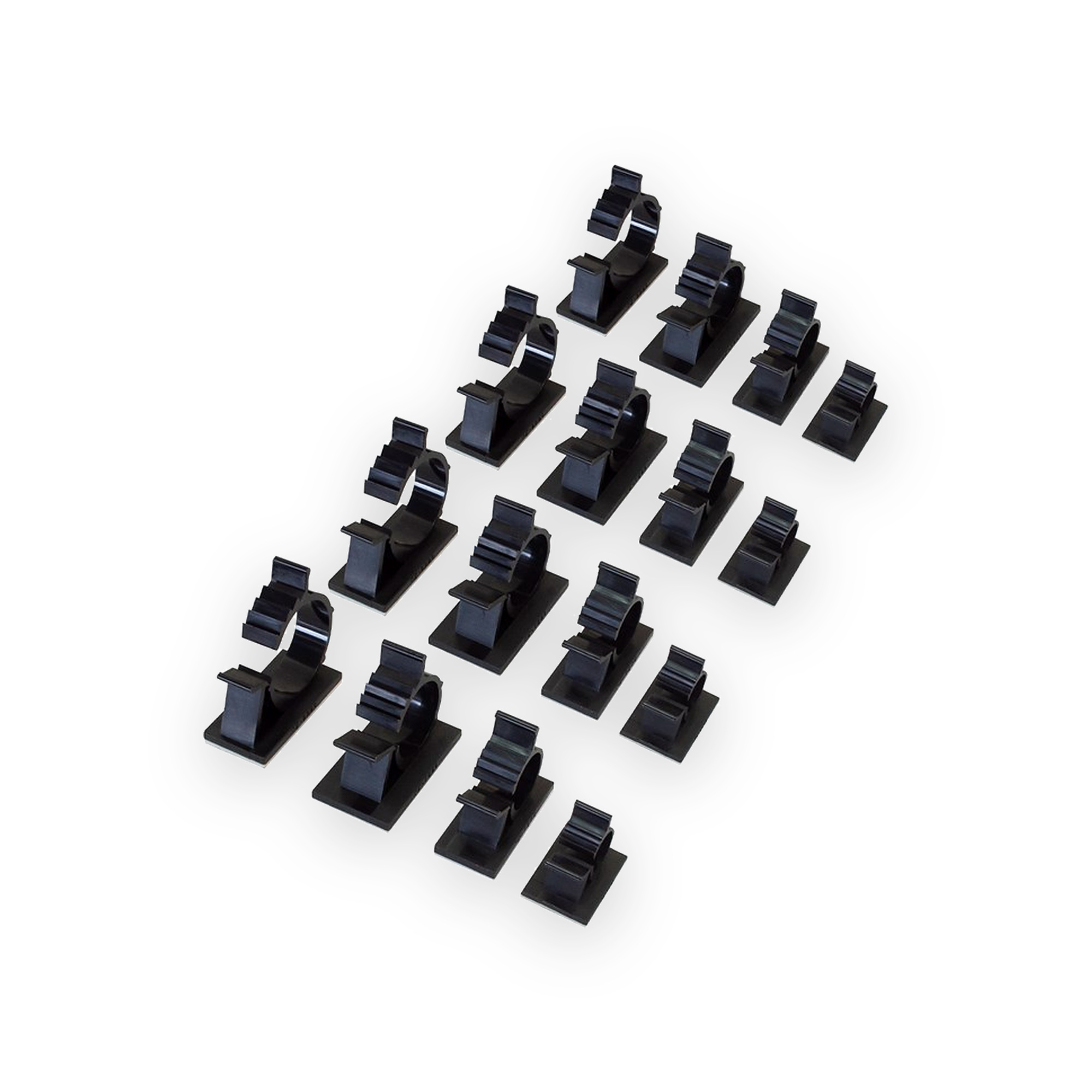 amtech-20-self-adhesive-cable-clips-5032759042678 Amtech 20 self-adhesive cable clips