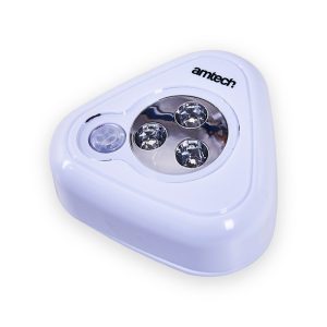 Amtech 3 LED motion sensor light