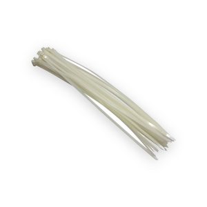Amtech 30 Tie wraps (500mm x 6.5mm) - white