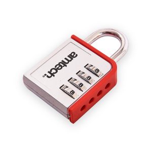 Amtech 4 Digit zinc combination padlock