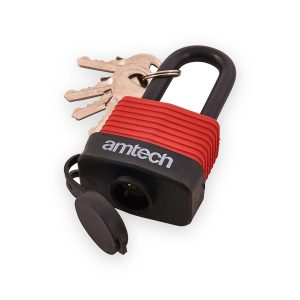 Amtech 40mm Long shackle weatherproof padlock