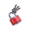 Amtech 40mm Rhombic chrome plated iron padlock
