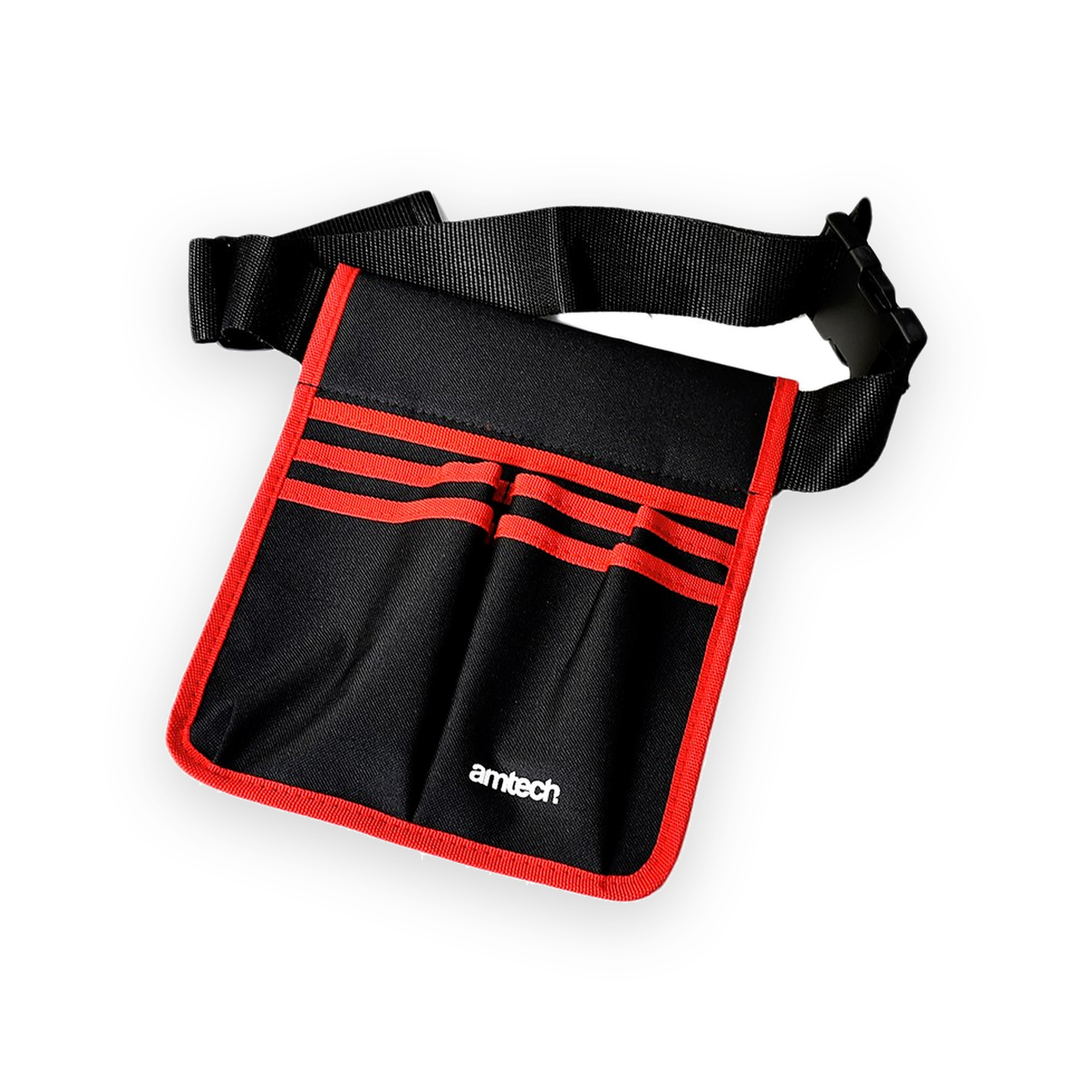 amtech-5-pocket-lightweight-tool-pouch-with-adjustable-belt-5032759049929 Amtech 5 Pocket lightweight tool pouch (with adjustable belt)