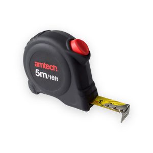Amtech 5m x 19mm Self-locking measuring tape