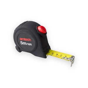 Amtech 5m x 25mm Self-locking measuring tape
