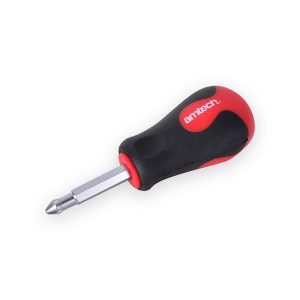 Amtech 6-in-1 Stubby multi-head screwdriver