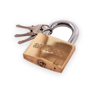 Amtech 63mm Brass padlock