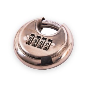 Amtech 70mm 4 Digit stainless steel combination padlock
