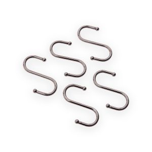 Amtech 70mm S-hook set – 5 Piece