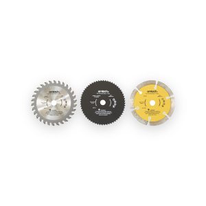 Amtech 85mm mini circular saw blade set – 3 Piece
