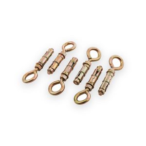 Amtech 8mm Closed Hook Bolts – 6 Piece