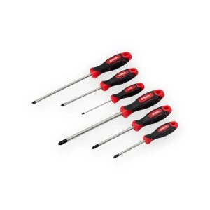 Amtech Assorted screwdriver set (PZ+ SL) – 6 Piece
