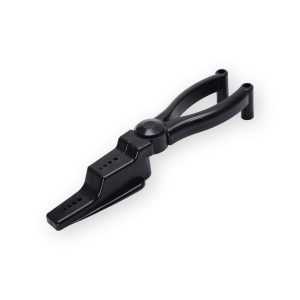 Amtech B4310 black nail holder pliers with panel-pin gripping holes and curved handles