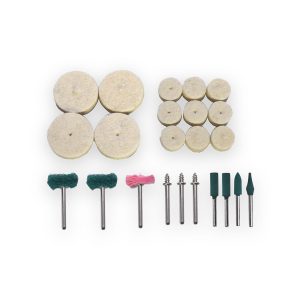 Amtech buffing and polishing accessory kit – 23 Piece