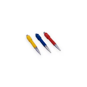Amtech three-piece colour coded centre punch set