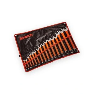 Amtech combination spanner set – 16 Piece