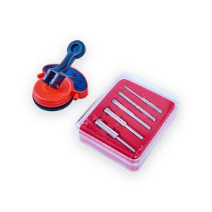 Amtech diamond tile core drill kit and vacuum base drill guide