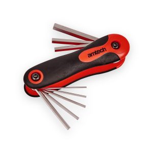 Amtech folding key set – 8 Piece