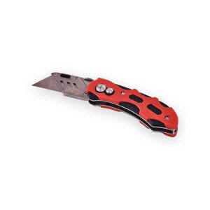 Amtech Folding lock-back utility knife with comfort grip